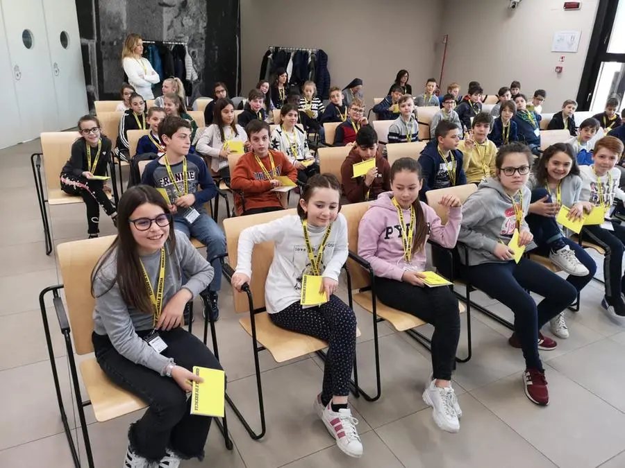 La Quinta A e B dell'Istituto Canossiano al GdB