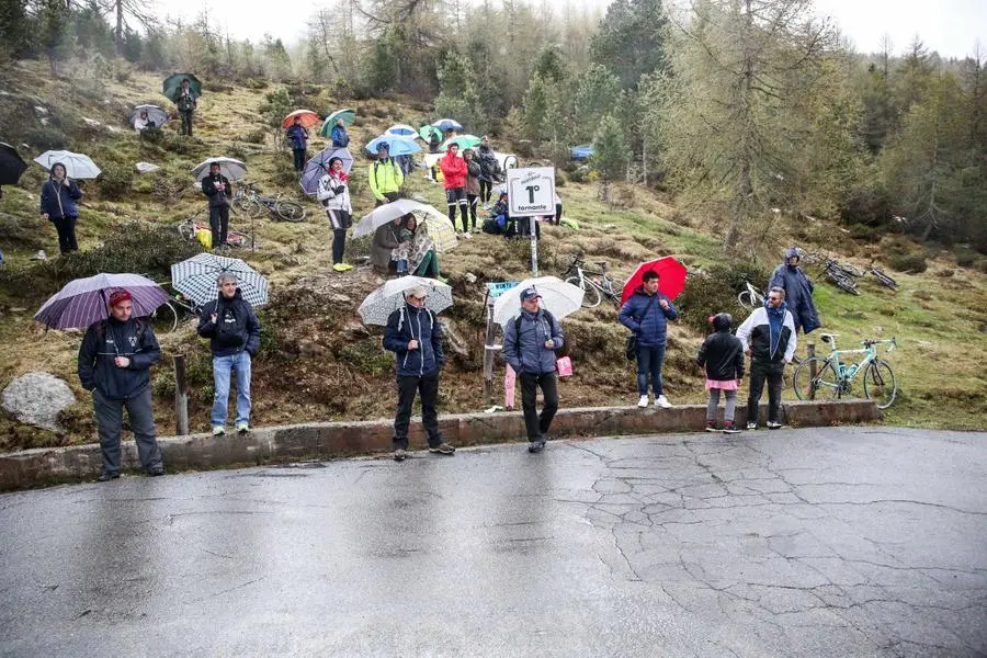 Giro d'Italia 2019: il passaggio al passo Mortirolo