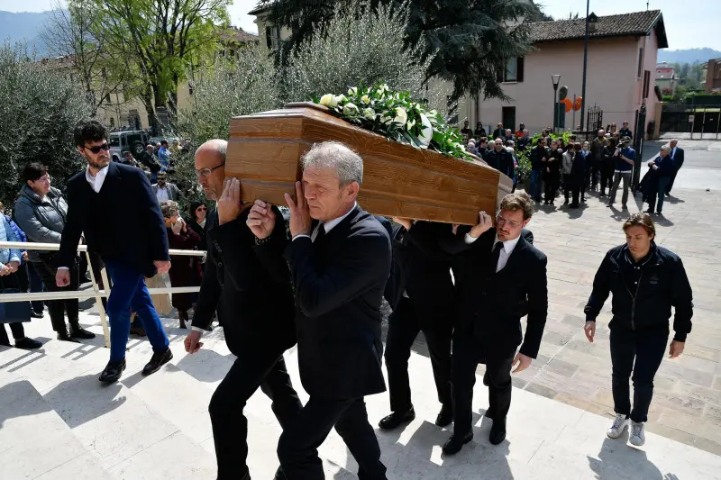 I funerali di Piero Borelli