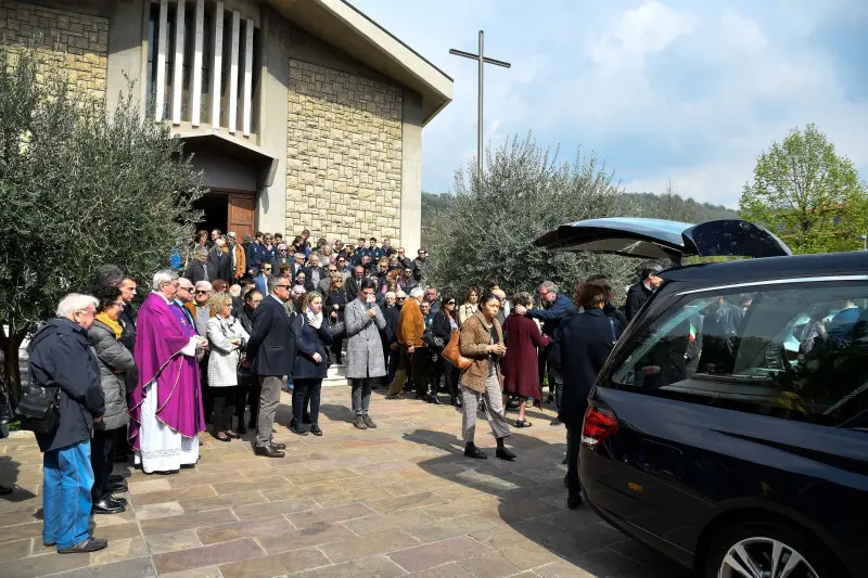 I funerali di Piero Borelli