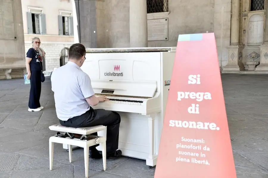 Pianoforti in città: la magia delle sette note si diffonde per Brescia