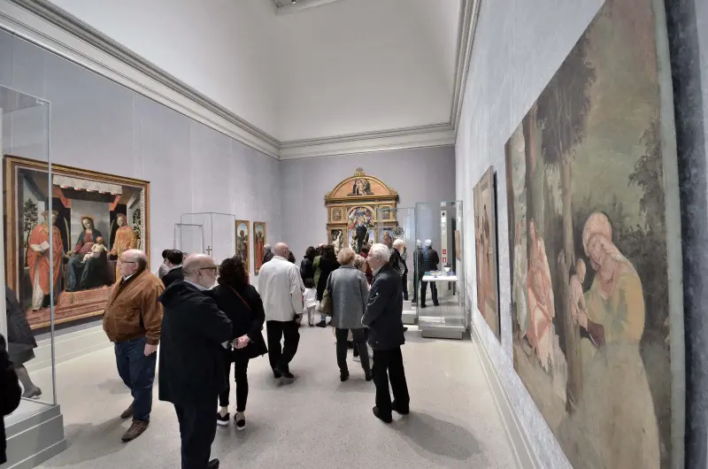 Pinacoteca, un anno fa la riapertura: la festa