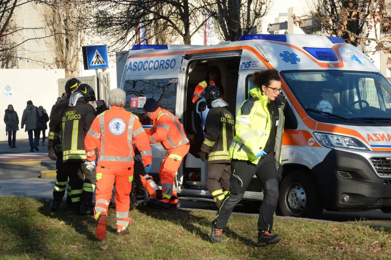 Tremendo incidente in via Branze a Brescia