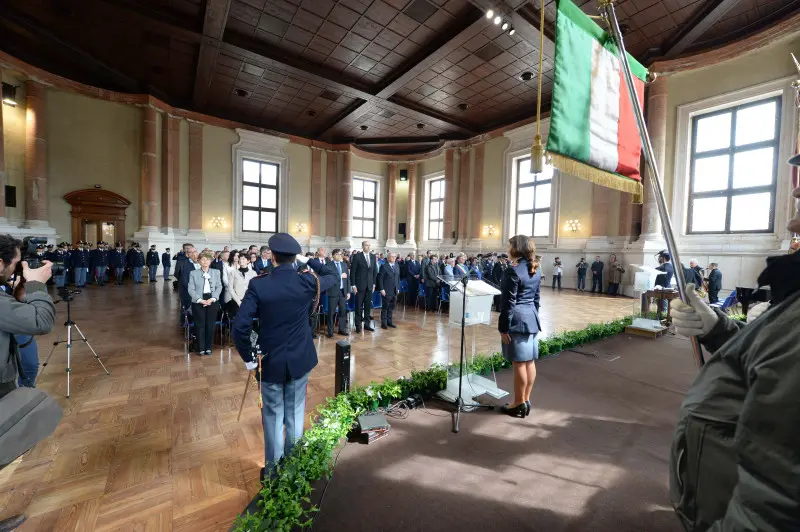 La festa della Polizia a Palazzo Loggia