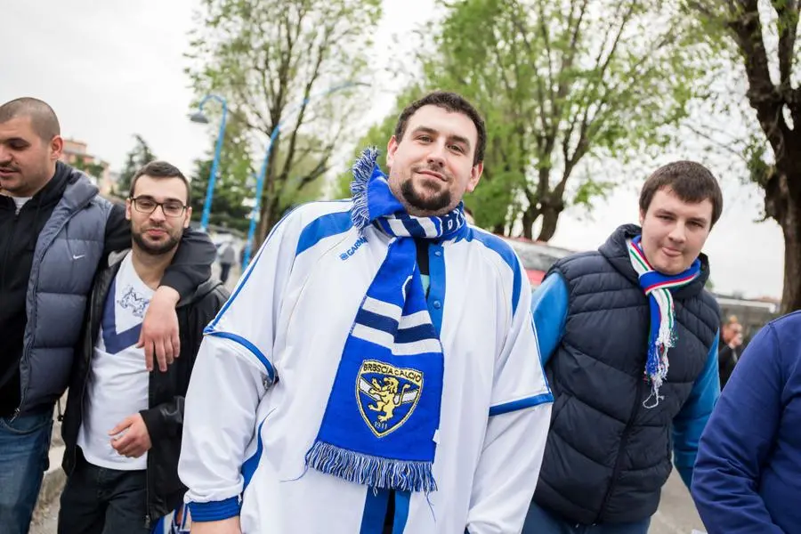 Facce da Brescia, i tifosi in festa al Rigamonti