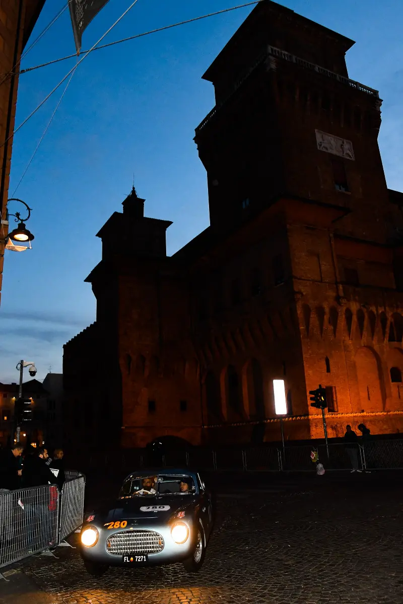 Mille Miglia, così a Ferrara