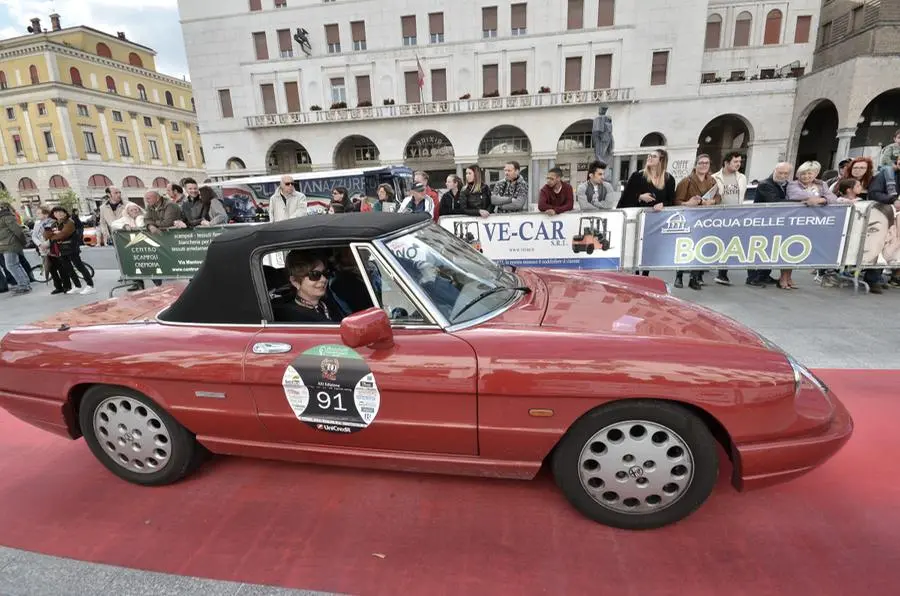 500 Miglia Touring, l'arrivo in città