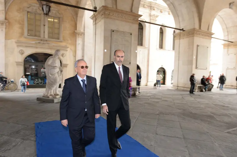 La festa della Polizia a Palazzo Loggia