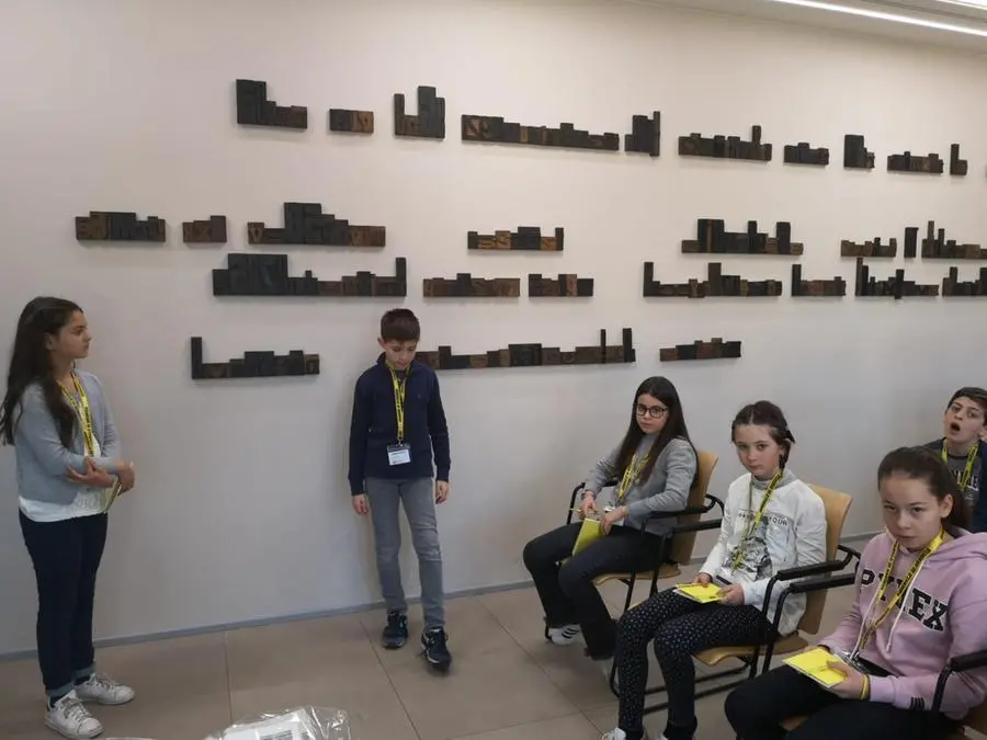 La Quinta A e B dell'Istituto Canossiano al GdB