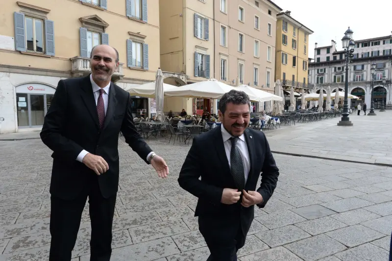 La festa della Polizia a Palazzo Loggia