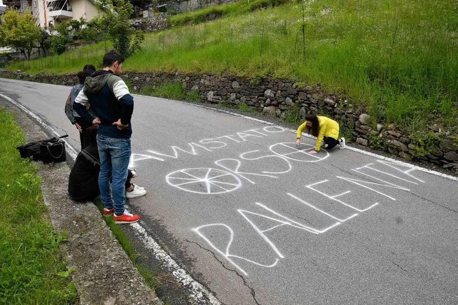 Giro d'Italia: il passaggio a Cevo