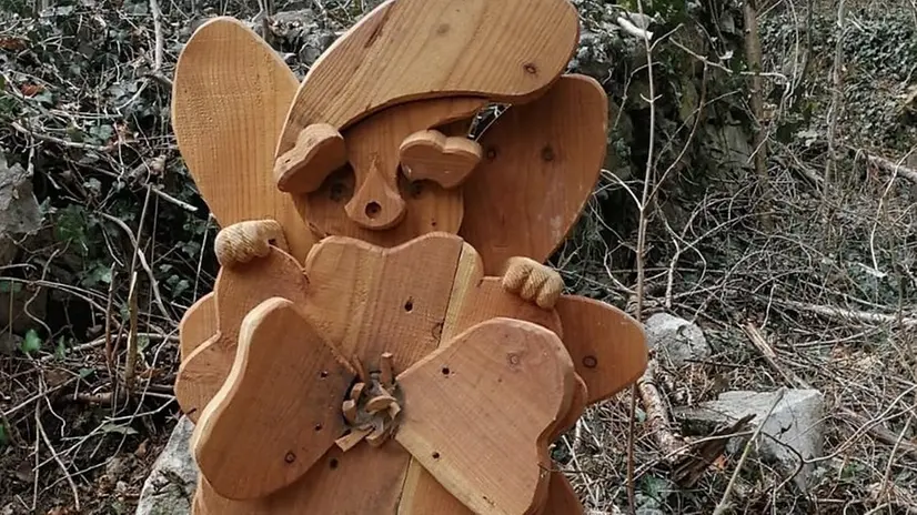 Una delle figure protagoniste del bosco di Quercus © www.giornaledibrescia.it