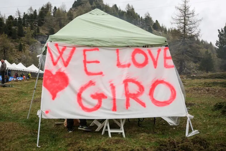 Giro d'Italia 2019: il passaggio al passo Mortirolo