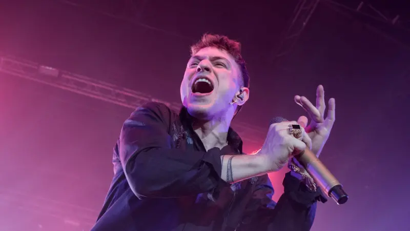 Immagini dal live di Irama al Morato