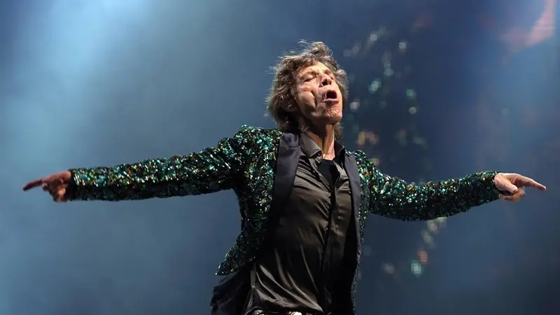 Mick Jagger - Foto Ansa/Facundo Arrizabalaga