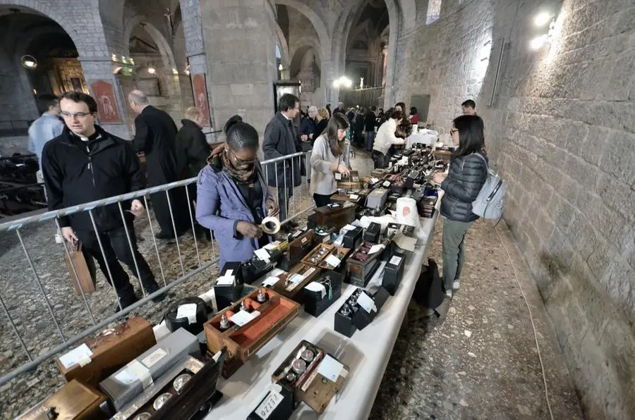 La messa Crismale in cattedrale