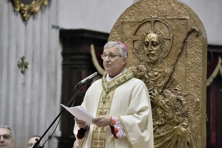 La messa Crismale in cattedrale