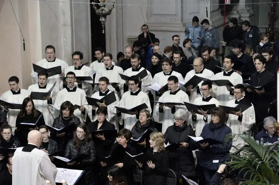 La messa Crismale in cattedrale