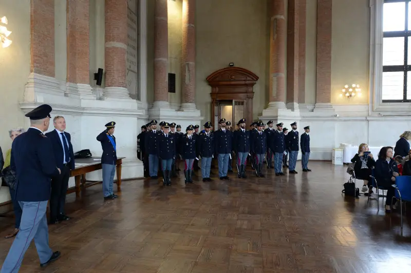 La festa della Polizia a Palazzo Loggia