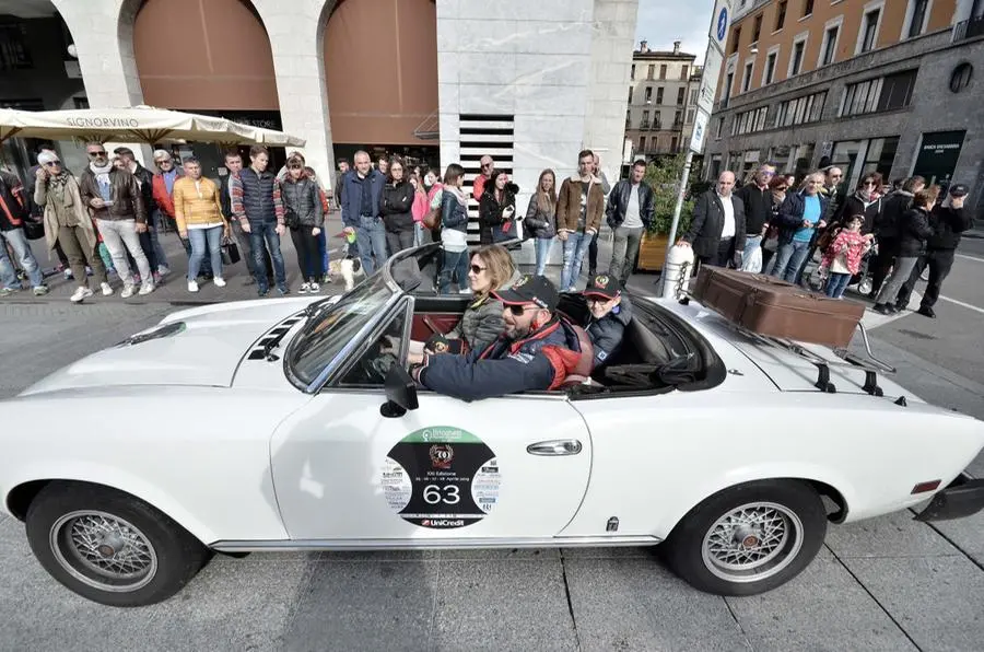 500 Miglia Touring, l'arrivo in città