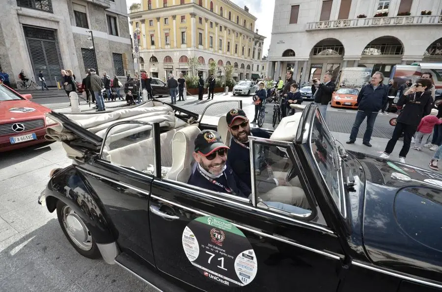 500 Miglia Touring, l'arrivo in città