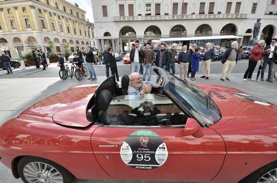 500 Miglia Touring, l'arrivo in città