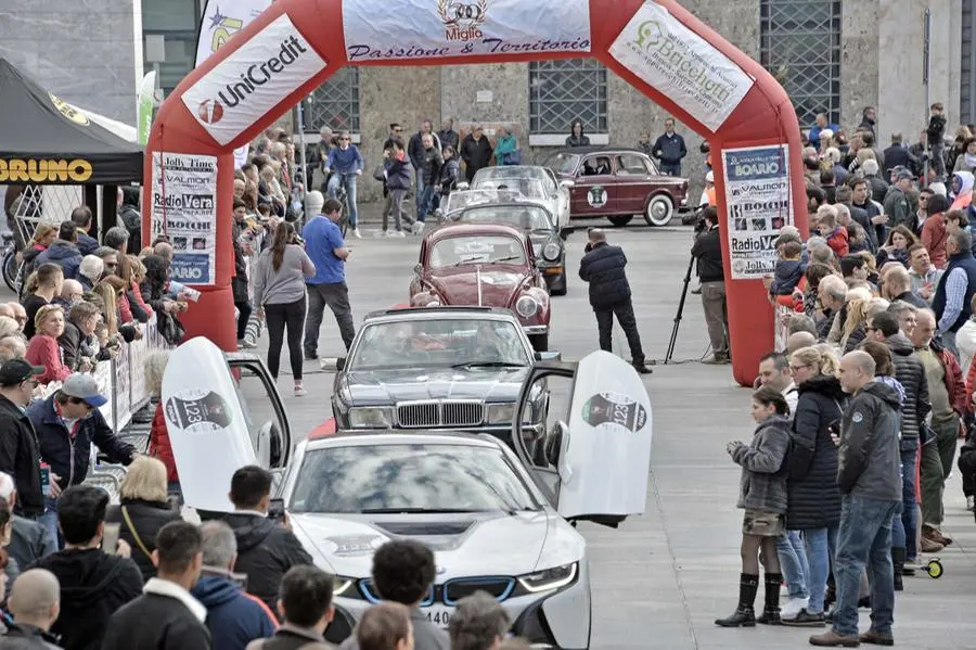 500 Miglia Touring, l'arrivo in città