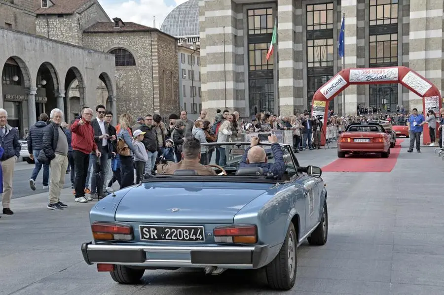 500 Miglia Touring, l'arrivo in città