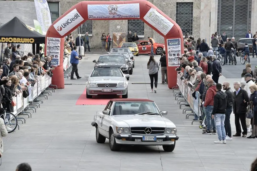 500 Miglia Touring, l'arrivo in città