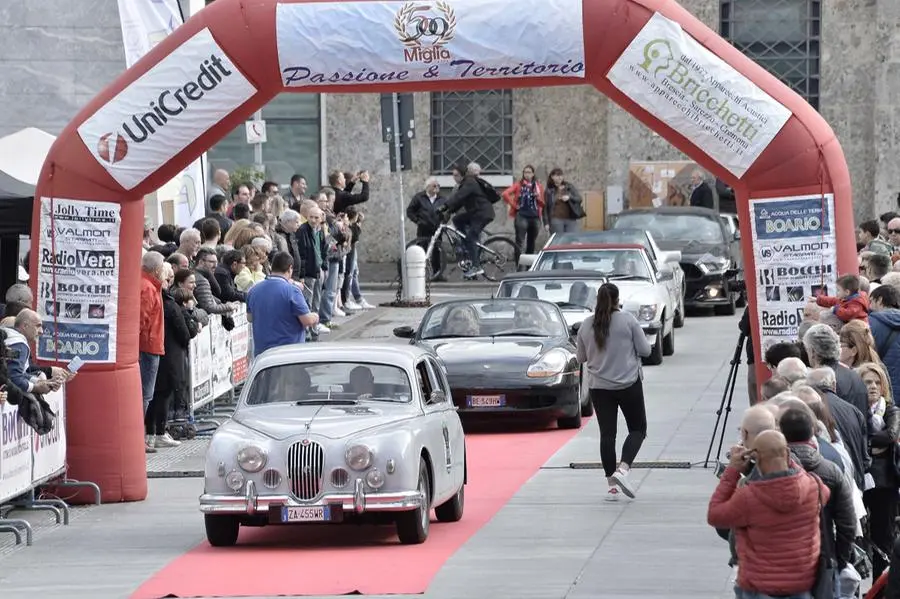 500 Miglia Touring, l'arrivo in città