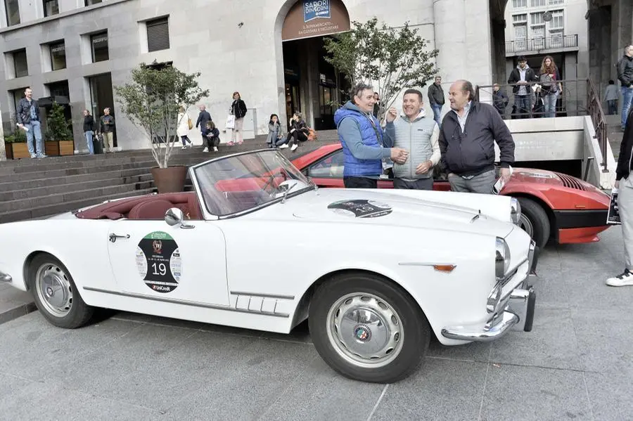 500 Miglia Touring, l'arrivo in città