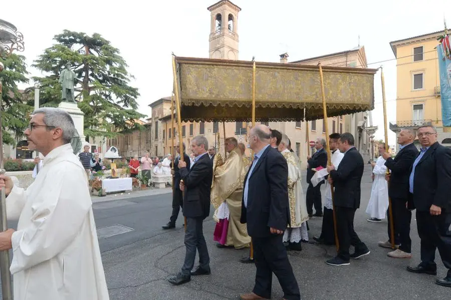 Corpus Domini, la processione a Brescia con il vescovo