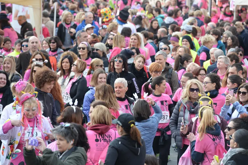 La Corsa Rosa conquista il centro