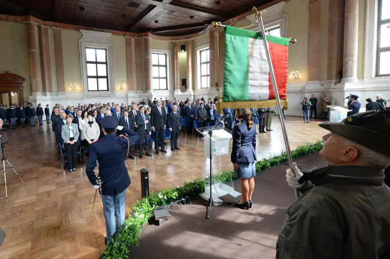 La festa della Polizia a Palazzo Loggia