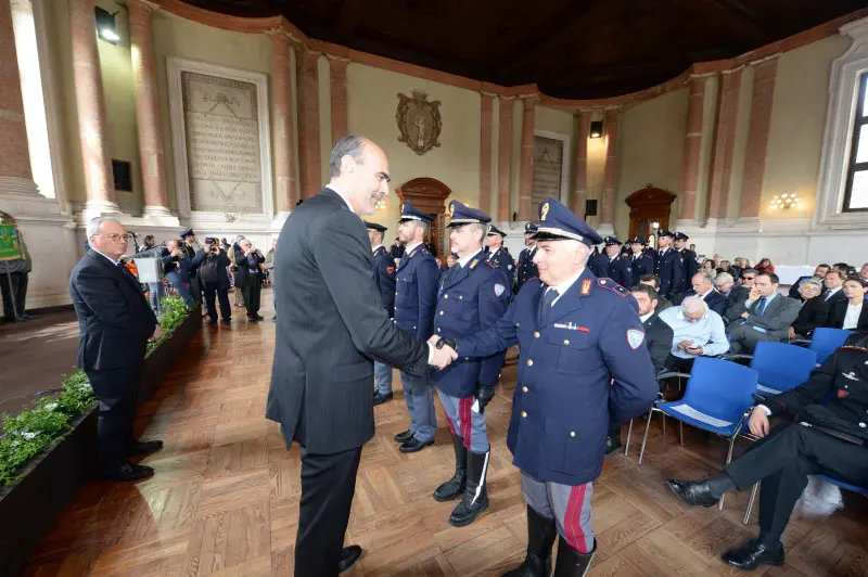 La festa della Polizia a Palazzo Loggia