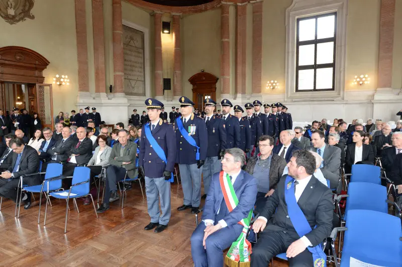 La festa della Polizia a Palazzo Loggia