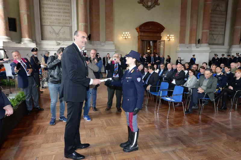 La festa della Polizia a Palazzo Loggia