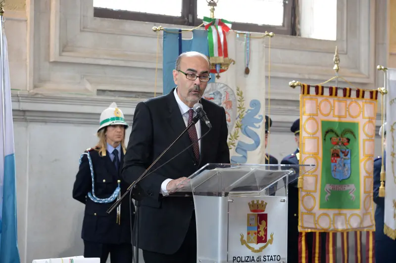 La festa della Polizia a Palazzo Loggia