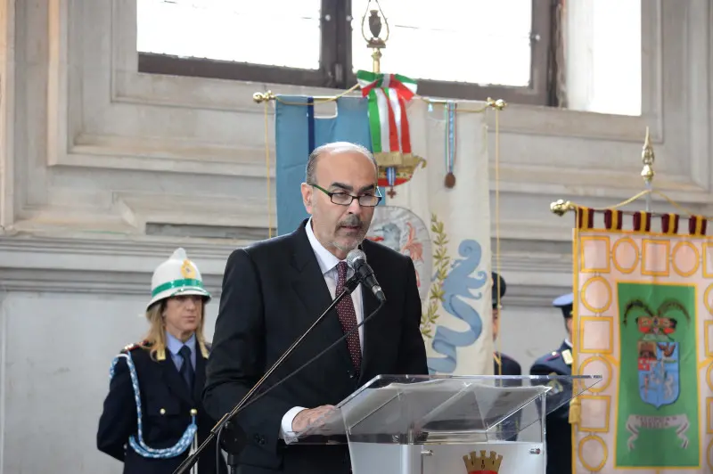 La festa della Polizia a Palazzo Loggia