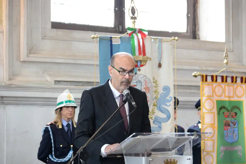 La festa della Polizia a Palazzo Loggia