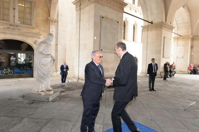 La festa della Polizia a Palazzo Loggia