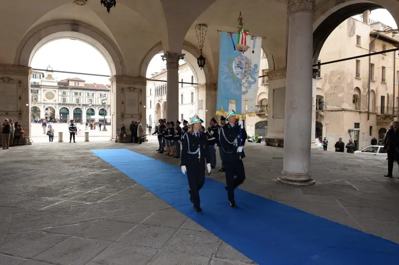 La festa della Polizia a Palazzo Loggia