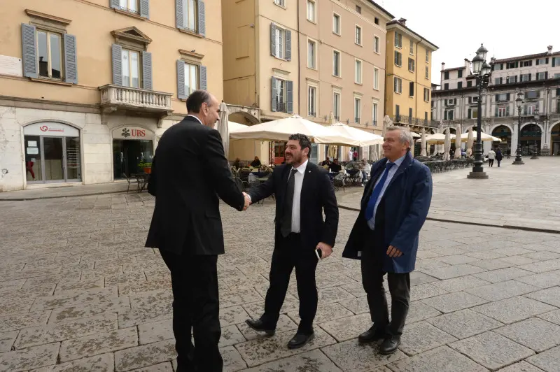 La festa della Polizia a Palazzo Loggia