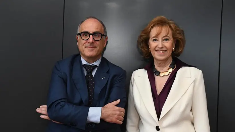 L'assemblea di Ubi Banca a Bergamo - Foto Ansa