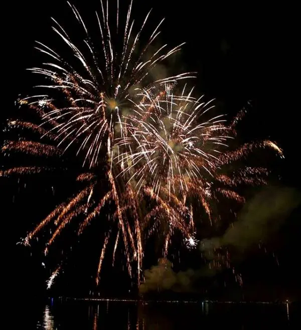 Colnago Cycling Festival, fuochi d'artificio sul lago