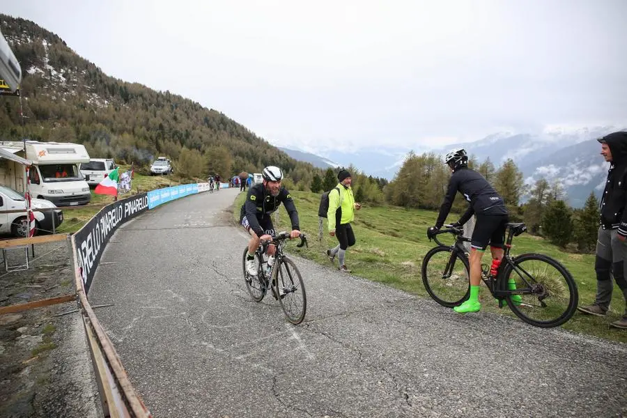 Giro d'Italia 2019: il passaggio al passo Mortirolo