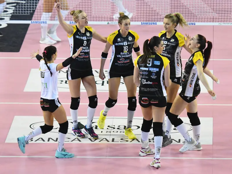 Pallavolo, serie A1 femminile: Valsabbina Brescia-Igor Novara 3-2