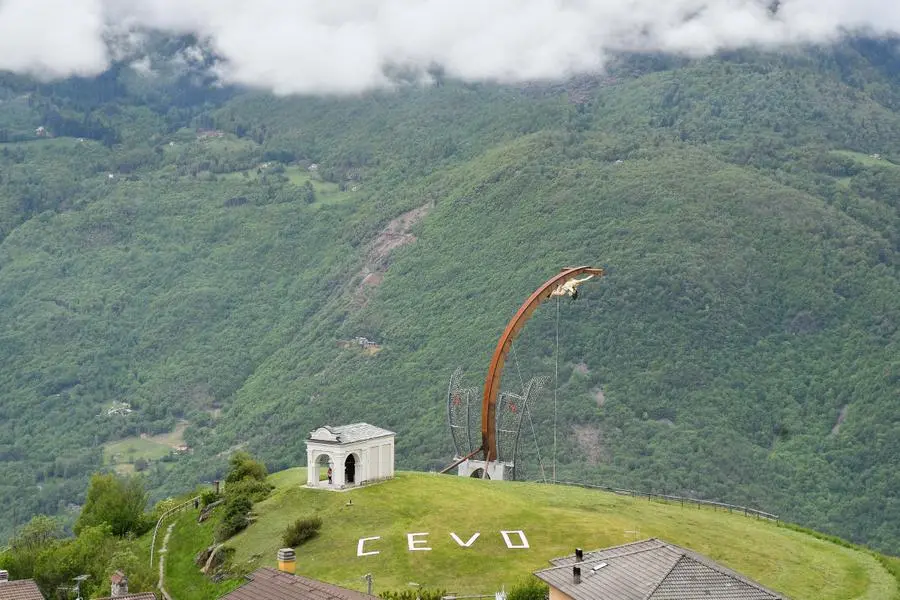 Giro d'Italia: il passaggio a Cevo