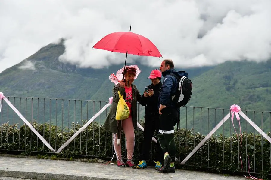 Giro d'Italia: il passaggio a Cevo