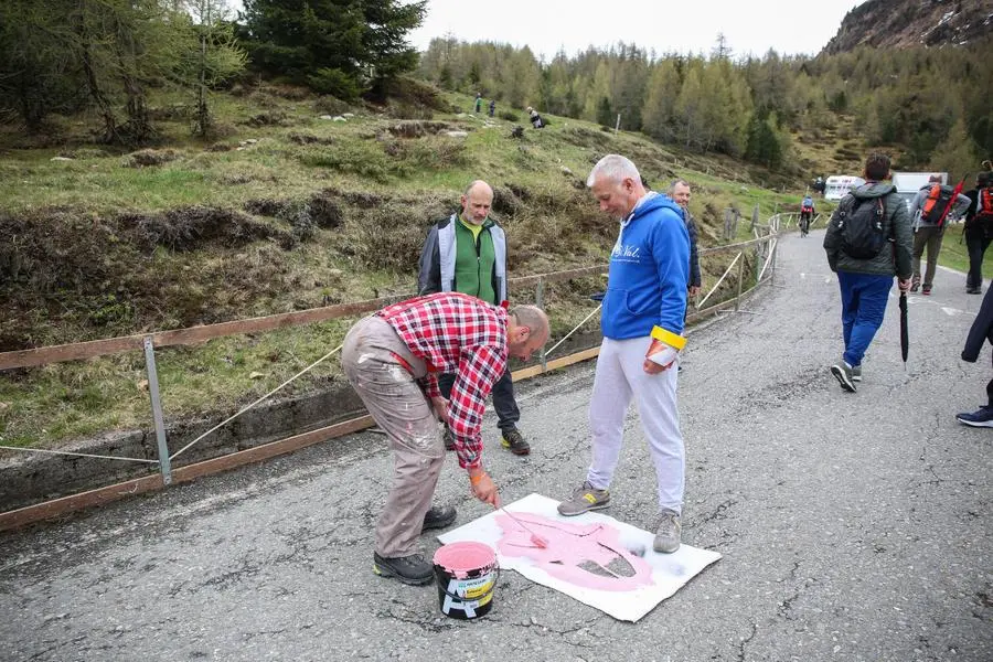 Giro d'Italia 2019: il passaggio al passo Mortirolo